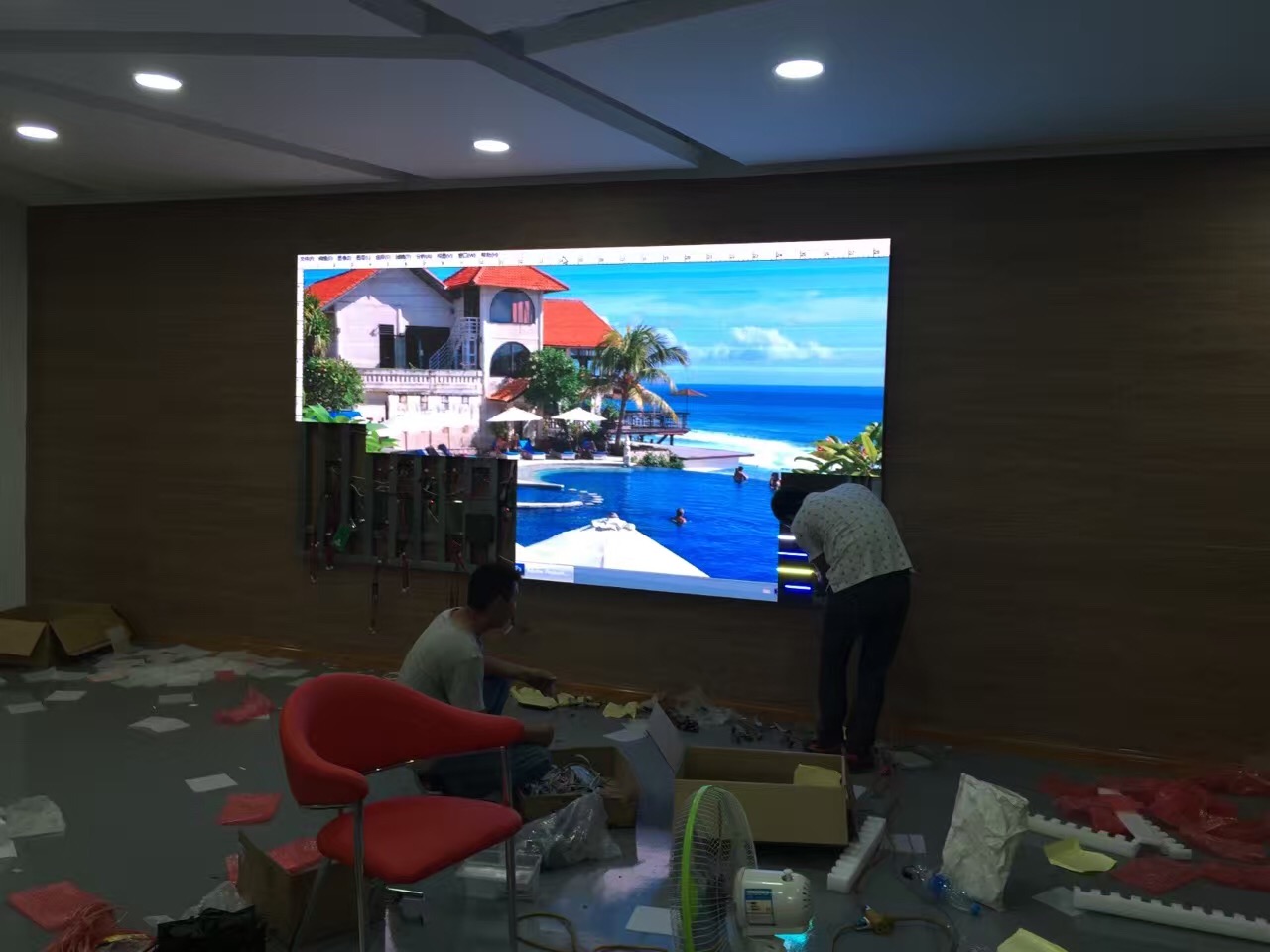 濟源P2.5室內全彩屏